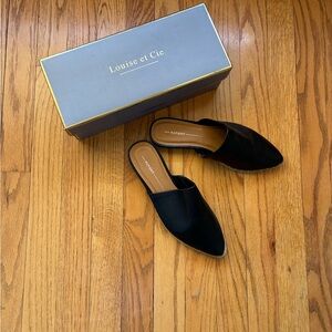 Louise et Cie Black Women's Mules